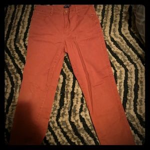 Burnt orange jeans *great for fall*